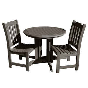 Lehigh Collection 3pc Round Patio Dining Set Dining Set