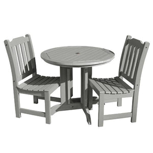 Lehigh Collection 3pc Round Patio Dining Set Dining Set