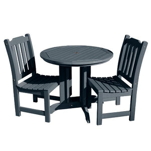 Lehigh Collection 3pc Round Patio Dining Set Dining Set