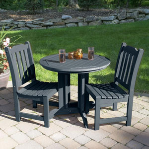 Lehigh Collection 3pc Round Patio Dining Set Dining Set