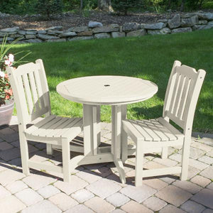 Lehigh Collection 3pc Round Patio Dining Set Dining Set