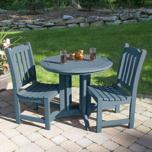 Lehigh Collection 3pc Round Patio Dining Set Dining Set