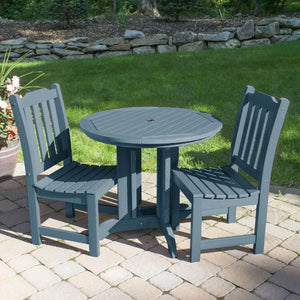 Lehigh Collection 3pc Round Patio Dining Set Dining Set