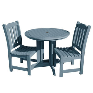 Lehigh Collection 3pc Round Patio Dining Set Dining Set