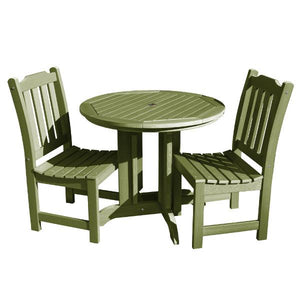 Lehigh Collection 3pc Round Patio Dining Set Dining Set