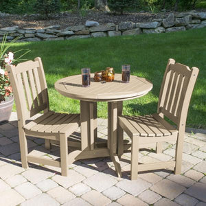 Lehigh Collection 3pc Round Patio Dining Set Dining Set