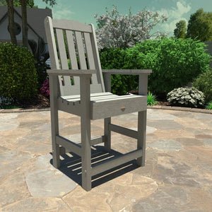 Lehigh Counter Height Outdoor Armchair Dining Chair