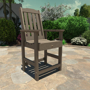 Lehigh Counter Height Outdoor Armchair Dining Chair
