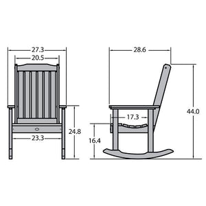 Lehigh Outdoor Rocking Chair Rocking Chair