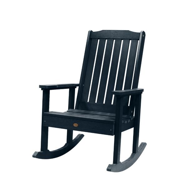 Lehigh Outdoor Rocking Chair Rocking Chair Federal Blue