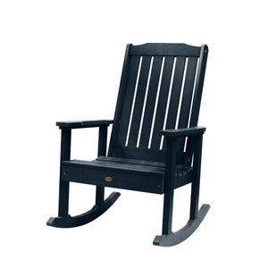 Lehigh Outdoor Rocking Chair Rocking Chair Federal Blue