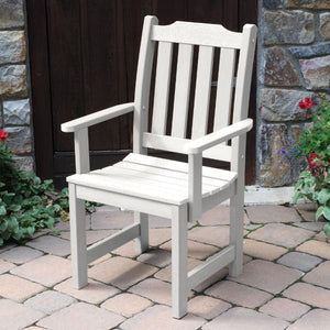 Lehigh Recycled Plastic Outdoor Dining Armchair Dining Chair