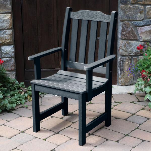 Lehigh Recycled Plastic Outdoor Dining Armchair Dining Chair