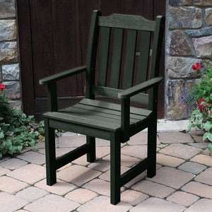 Lehigh Recycled Plastic Outdoor Dining Armchair Dining Chair