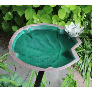Lilypad Birdbath Birdbath