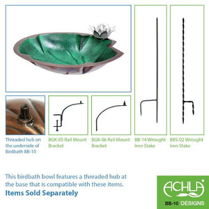 Lilypad Birdbath Birdbath