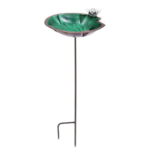 Lilypad Birdbath Birdbath Birdbath with Stake