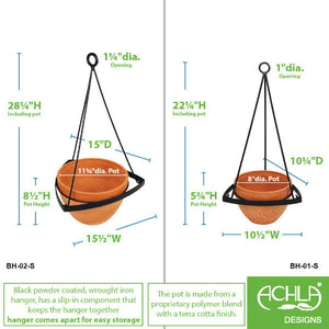 Lina Hanging Planters Planters