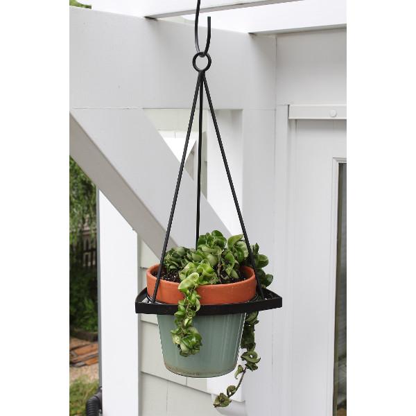 indoor plant hanger with pot Achla Designs Lina II Plant Hanger