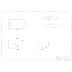 Linear 36" Fire Pits