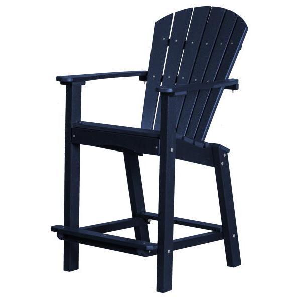 Little Cottage Co. Classic 26” High Dining Chair Dining Set Patriot Blue