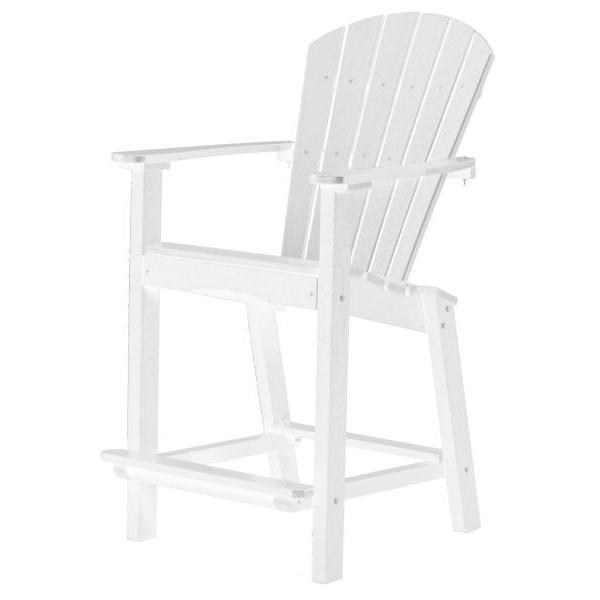 Little Cottage Co. Classic 26” High Dining Chair Dining Set White