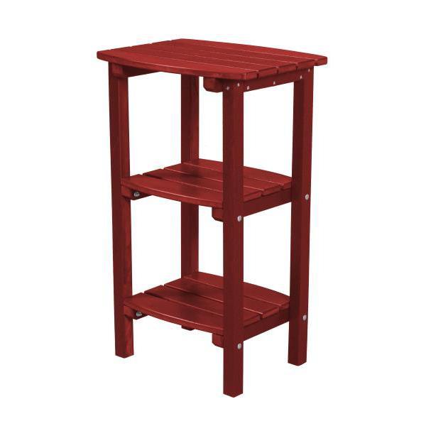 Little Cottage Co. Classic 3 Shelf Side Table Table Cardinal Red