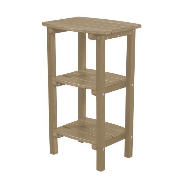Little Cottage Co. Classic 3 Shelf Side Table Table Weathered Wood