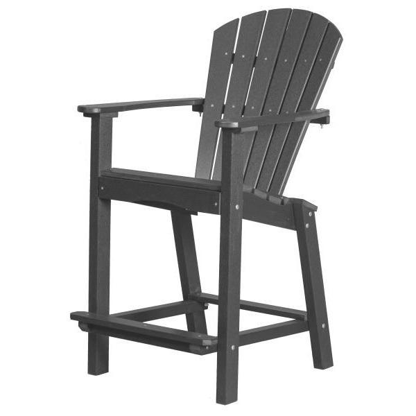 Little Cottage Co. Classic 30” High Dining Chair Dining Chair Dark Grey