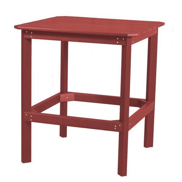 Little Cottage Co. Classic 38” High Dining Table Dining Table Cardinal Red