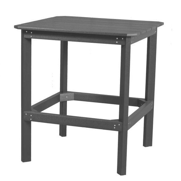 Little Cottage Co. Classic 38” High Dining Table Dining Table Dark Gray
