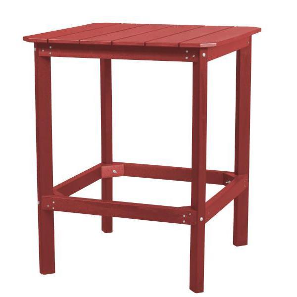 Little Cottage Co. Classic 42” High Dining Table Dining Table Cardinal Red