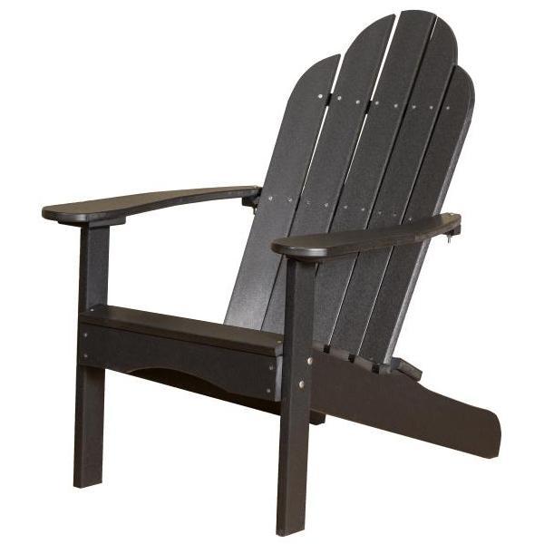 Little Cottage Co. Classic Adirondack Chair Chair Black
