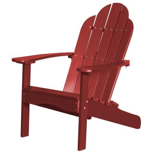Little Cottage Co. Classic Adirondack Chair Chair Cardinal Red