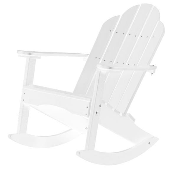 Little Cottage Co. Classic Adirondack Rocker Chair White