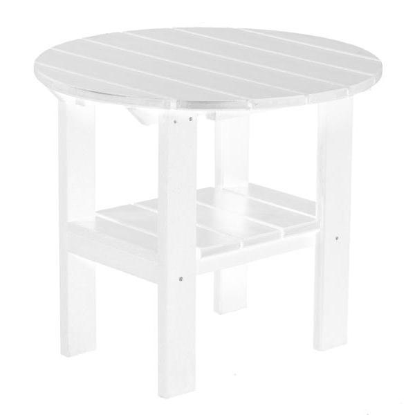 Little Cottage Co. Classic Round Side Table Side Table White