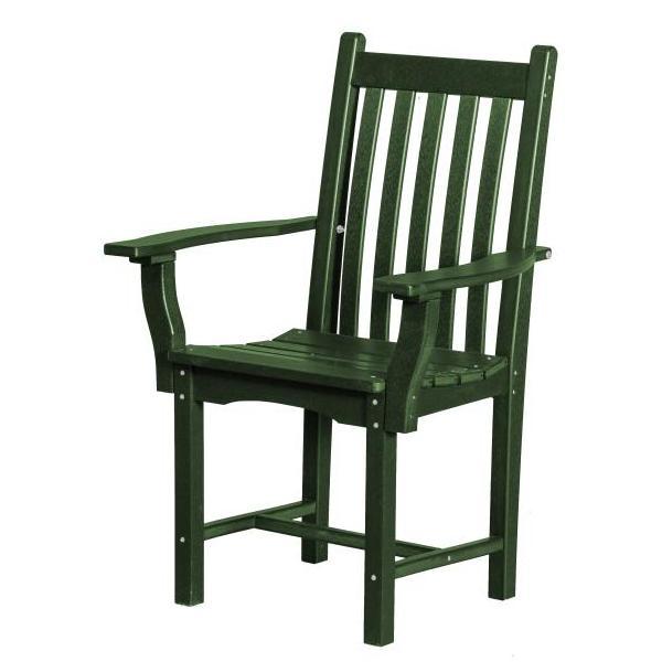 Little Cottage Co. Classic Side Chair with Arms Chair Turf Green