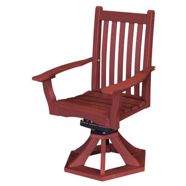 Little Cottage Co. Classic Swivel Rocker Side Chair Chair Cherry Wood