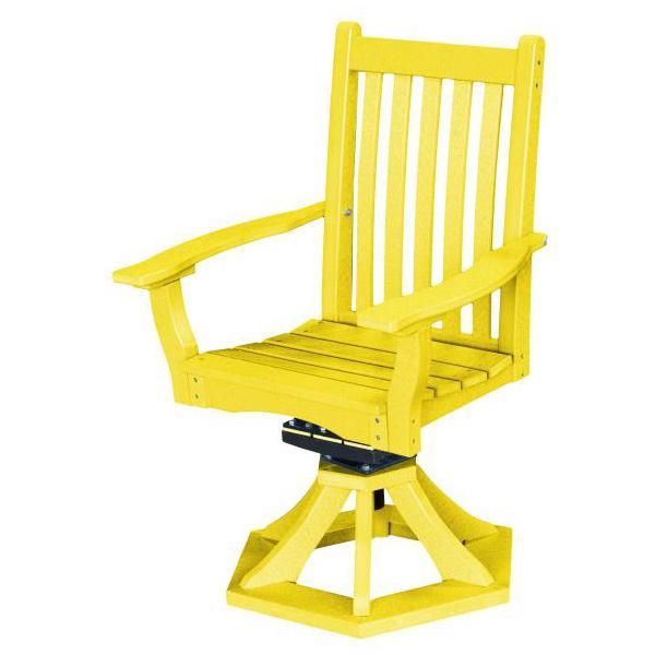 Little Cottage Co. Classic Swivel Rocker Side Chair Chair Lemon Yellow