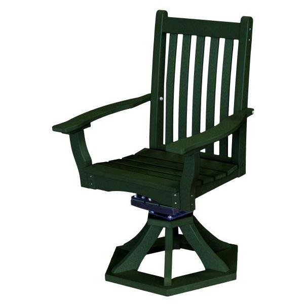 Little Cottage Co. Classic Swivel Rocker Side Chair Chair Turf Green