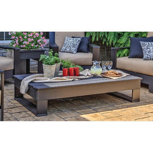 Little Cottage Co. Contemporary Deep Seat Coffee Table Table Black