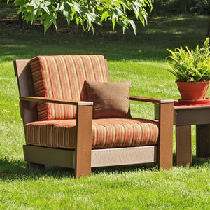 Little Cottage Co. Contemporary Deep Seat Side Chair Chair Cedar-Dorsett Cherry
