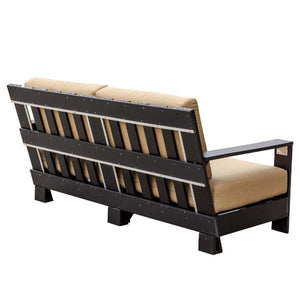 Little Cottage Co. Contemporary Deep Seat Sofa Garden Benches Black-Heather Beige