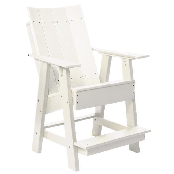 Little Cottage Co. Contemporary High Adirondack Chair Chair White