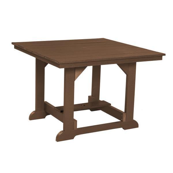 Little Cottage Co. Heritage 44x44 Table Table Tudor Brown