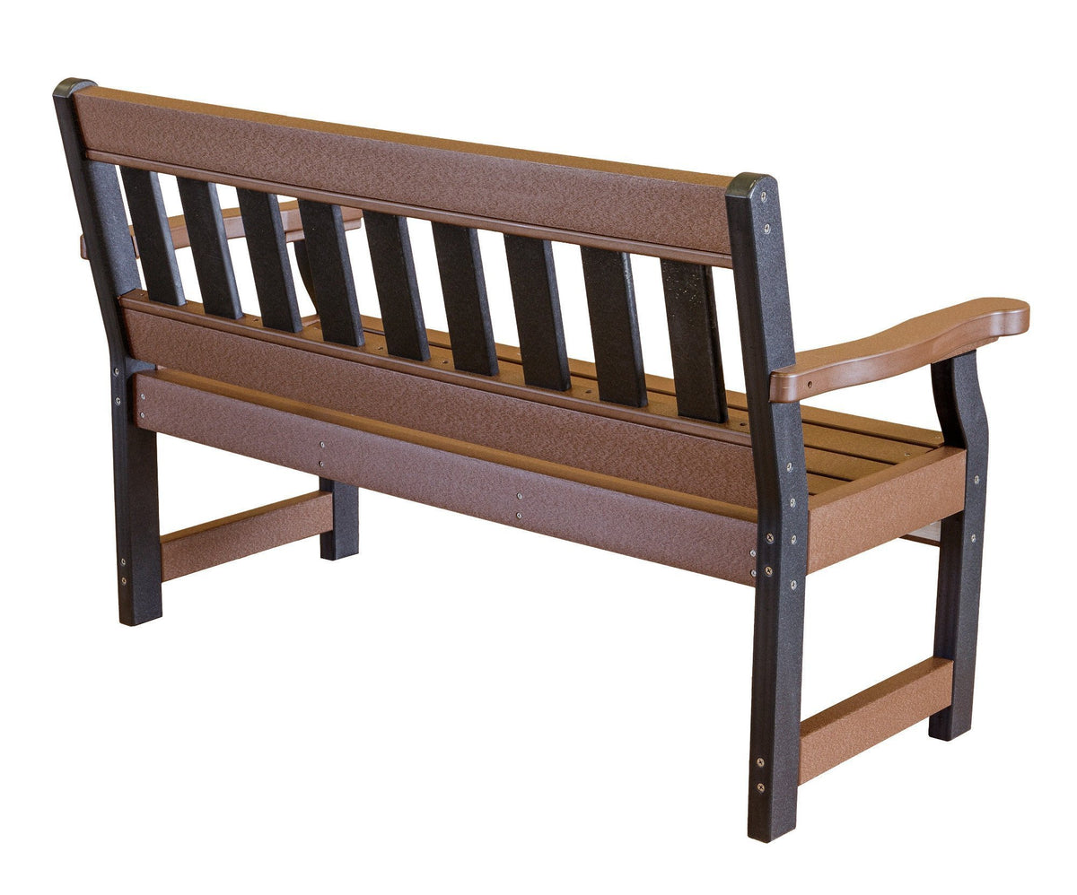 Heritage Park Bench, Recycled Plastic, Park Benches