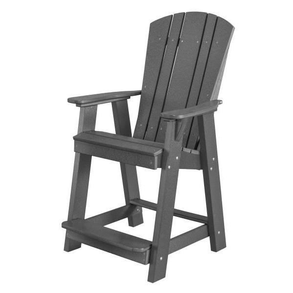Little Cottage Co. Heritage Balcony Chair Chair Dark Gray