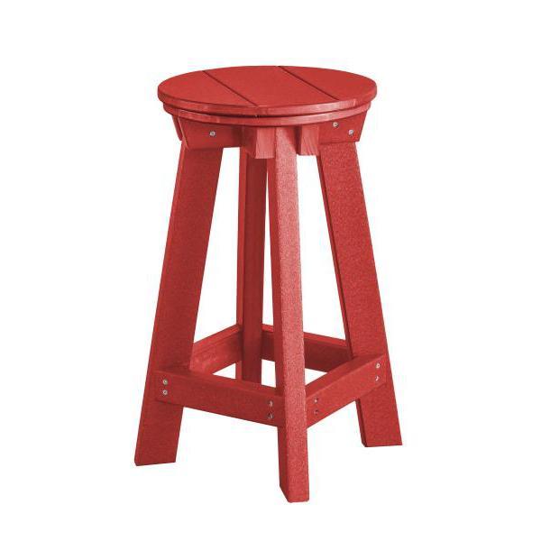 Little Cottage Co. Heritage Bar Stool Stool Cardinal Red