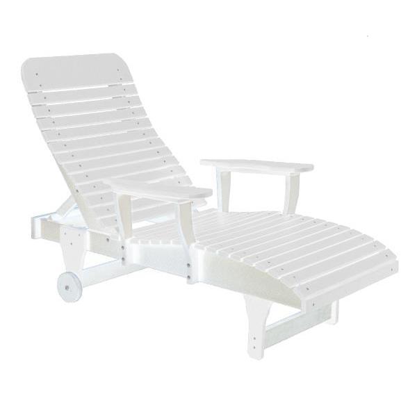Little Cottage Co. Heritage Chaise Lounge Chair White