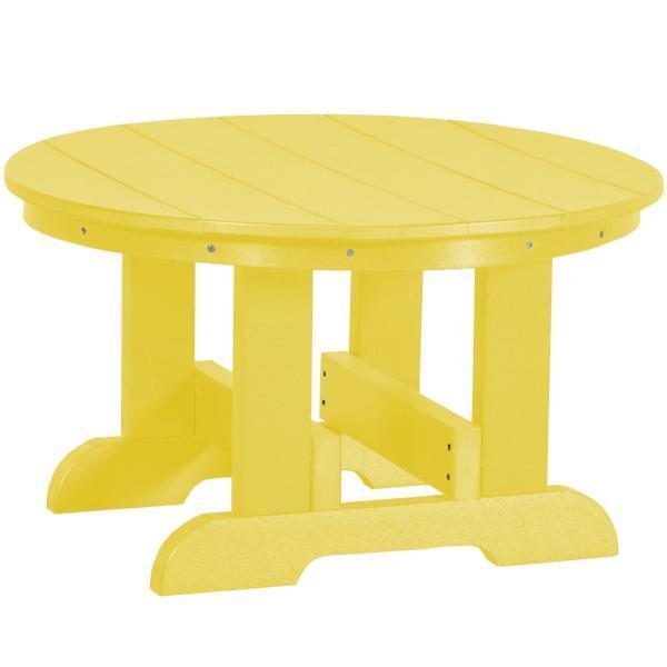 Little Cottage Co. Heritage Conversation Table Table Lemon Yellow